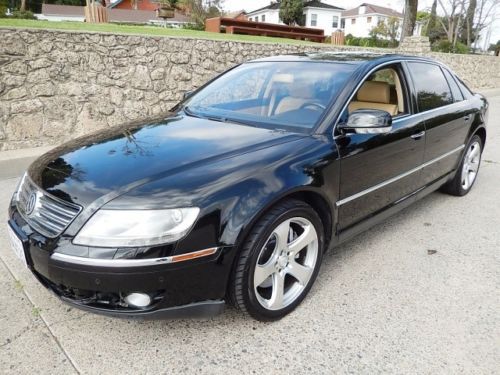 2004 vw phaeton w12 420 h.p. awd premiere ed. navigation rare! 19&#034; alloys calif.