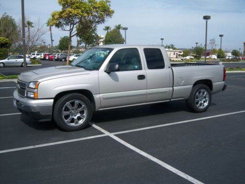 Chevy silverado 1500 lt ext cab, silver birch, 5.3 v-8, tow package