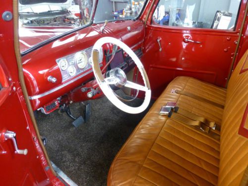 1941 Chevy Truck 3100 short bed V8 Dk Candy Apple Red "Free Shipping", US $39,000.00, image 2