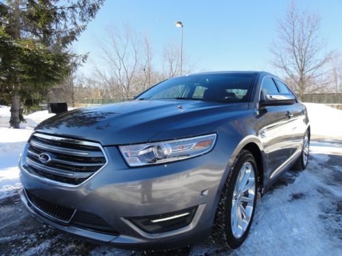 2013 tauruslmtd/heated-cooled leather/parkassist/camera/nav/20&#034; rims/sensor/wing