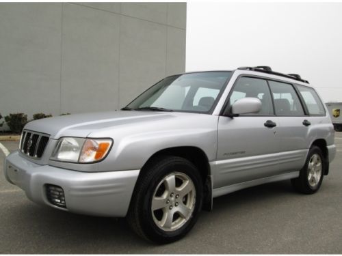 2002 subaru forester s awd leather moonroof loaded 1 owner extra clean