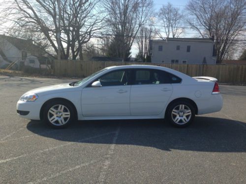 2011 CHEVY IMPALA LT, WHITE/BLACK LEATHER, HEATED SEATS, MOON ROOF, 29K MILES!!, US $16,800.00, image 2