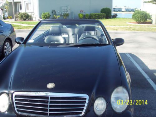 Mercedes benz clk 320 convertible 62k miles