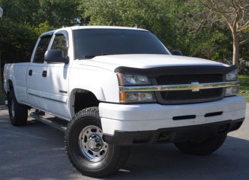2006 silverado 2500 lt 6.0l v8 4x4, crew cab, long bed, no accidents, no reserve