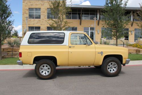 1982 chevrolet k5 blazer 4x4