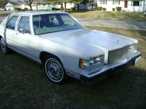 Rare Vintage 1986 Ford Lincoln Mercury Grand Marquis Showroom Clean Cruise Car, image 4