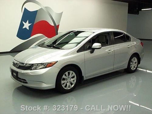 2012 honda civic lx sedan automatic cruise control 27k texas direct auto