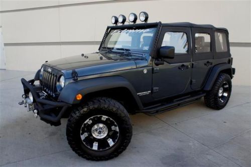 Custom jeep wrangler unlimited 4x4 winch xd series wheels navigation must see!!!