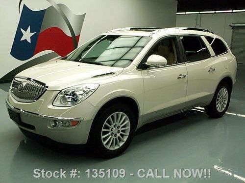 2011 buick enclave cxl awd dual sunroof rear cam 24k mi texas direct auto