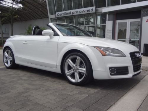 2.0t premium certified 2.0l convertible warranty certified low miles garage kept