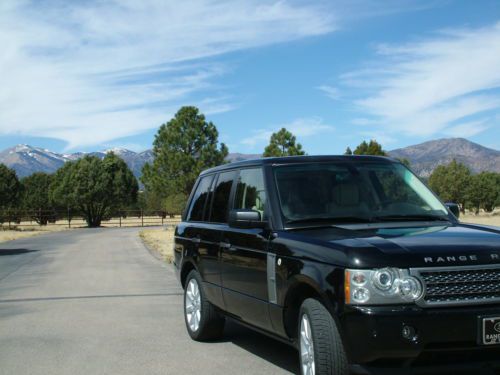 2008 land rover range rover supercharged  utility 4-door 4.2l