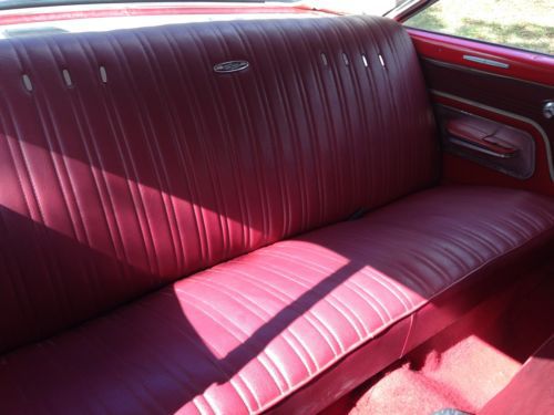 Rare 1963 1/2 ford galaxie 500xl red v8- 4 speed