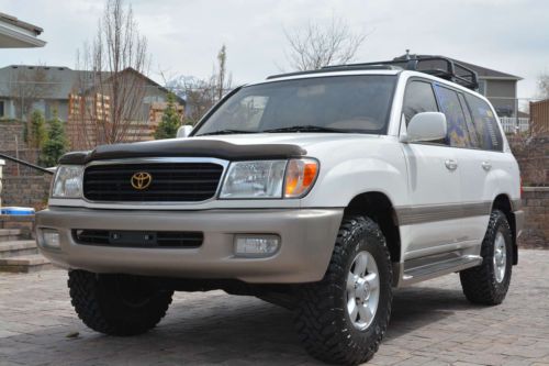 2000 toyota land cruiser (100 series) ome 2&#034; lift and arb roof rack