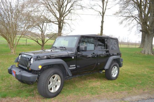2011 Jeep Wrangler 4 Door Sport Unlimited, US $24,999.00, image 2