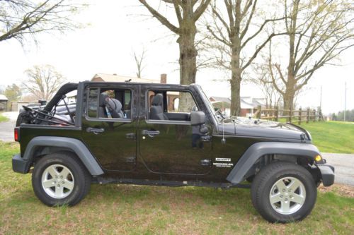 2011 Jeep Wrangler 4 Door Sport Unlimited, US $24,999.00, image 3