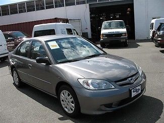 2005 honda civic lx 5 speed manual trans 92451 miles cd player clean vehicle