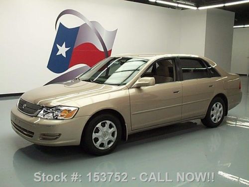 2001 toyota avalon xl 3.0l v6 cruise ctrl one owner 78k texas direct auto