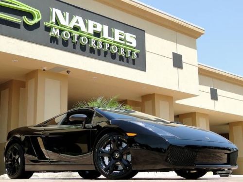 2007 lamborghini gallardo nera edition, e-gear, back up camera, navigation