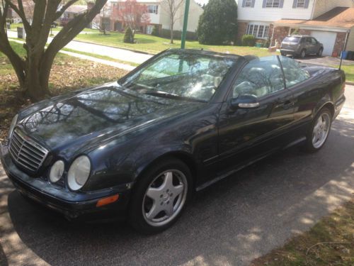 2000 mercedes-benz clk430 base convertible 2-door 4.3l