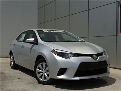 4dr sdn cvt le toyota corolla sedan cvt automatic le new cvt gasoline 1.8l i-4 d