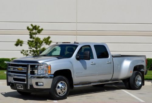 2011 chevrolet silverado 3500 ltz 4wd diesel, spotless, 1 owner, carfax cert!