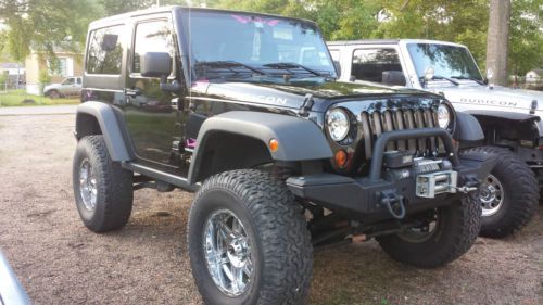 Lifted and built 2011 jeep wrangler rubicon unlimited