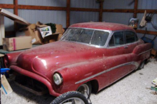 1953 buick roadmaster 4-door sedan 72r newer paint classic hot rod project car