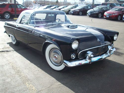 1955 ford thunderbird v8! all original with only 3,186 miles!