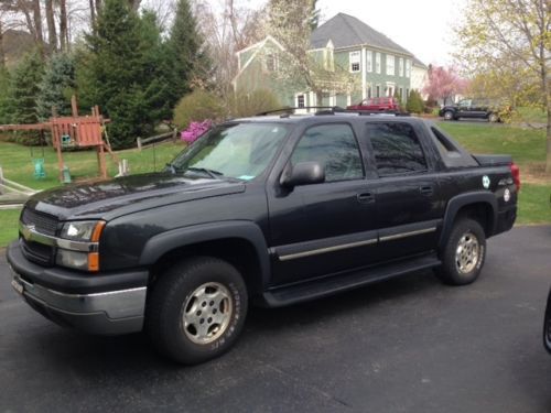 2004 chevrolet avalanche 1500 base crew cab pickup 4-door 5.3l