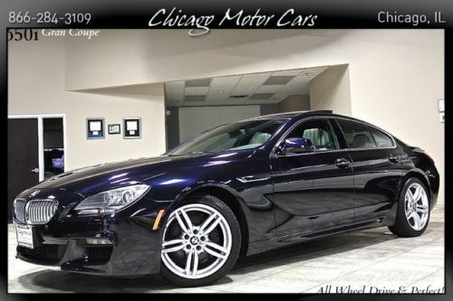 2013 bmw 650i xdrive gran coupe $98k+msrp m sport package luxury seating loaded