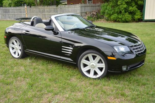 2005 chrysler crossfire limited roadster - low miles - extremely nice