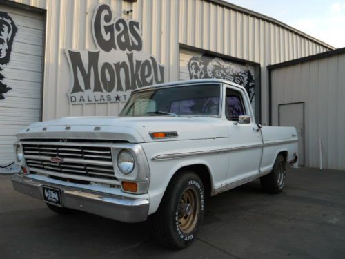 1968 ford f100 v8 swb street rod starter kit offered by gas monkey garage