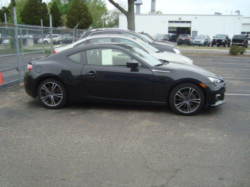 2013 subaru brz premium coupe 100k warranty 0.99% financing  certified jet black