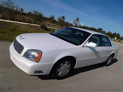 64000 miles carfax deville dhs low miles one owner garage kept florida serviced