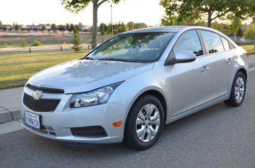 2013 chevrolet cruze lt ecotec grey 11k miles grey/black interior