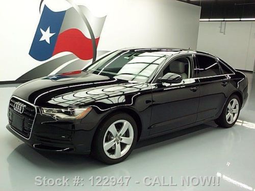 2012 audi a6 2.0t premium plus sunroof nav rear cam 25k texas direct auto