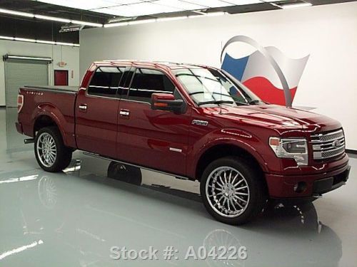 2013 FORD F-150 LTD CREW ECOBOOST 4X4 SUNROOF NAV 36K TEXAS DIRECT AUTO, US $41,980.00, image 3