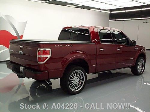 2013 FORD F-150 LTD CREW ECOBOOST 4X4 SUNROOF NAV 36K TEXAS DIRECT AUTO, US $41,980.00, image 4