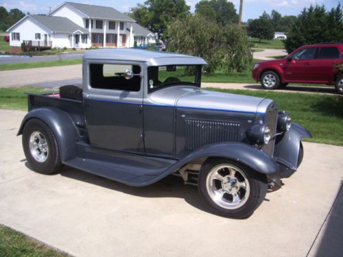 1931 ford model a pickup truck street hot rod chopped newer restoration