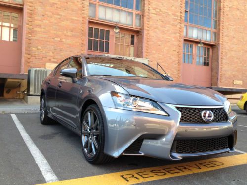 2013 lexus gs350 f sport package sedan 4-door 3.5l only 1000 miles