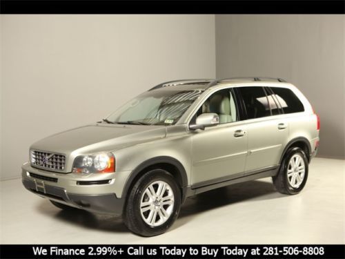 2008 volvo xc90 dual-dvd 7-pass blis sunroof leather heated seats alloys clean !