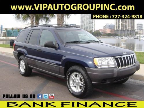 2002 jeep laredo only 52k miles florida suv clean carfax no accidents gr. condit