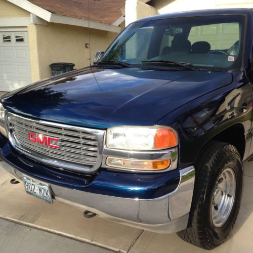 2000 gmc sierra 2500 sle extended cab pickup 3-door 6.0l