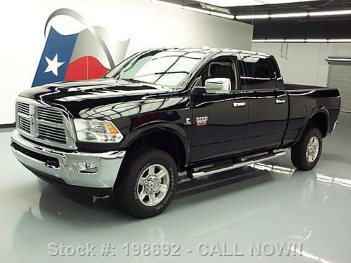 2012 dodge ram 2500 laramie crew diesel 4x4 sunroof 19k texas direct auto