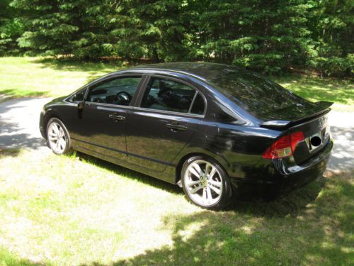 2007 Honda Civic SI Sedan Navigation Black 223K mi 100% original adult owned, US $6,890.00, image 2
