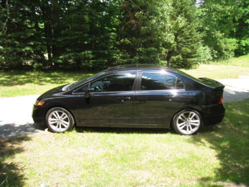 2007 Honda Civic SI Sedan Navigation Black 223K mi 100% original adult owned, US $6,890.00, image 4