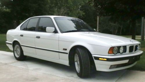 1995 bmw 525i base sedan 4-door 2.5l 97,000 original miles no rust white 6 cyl