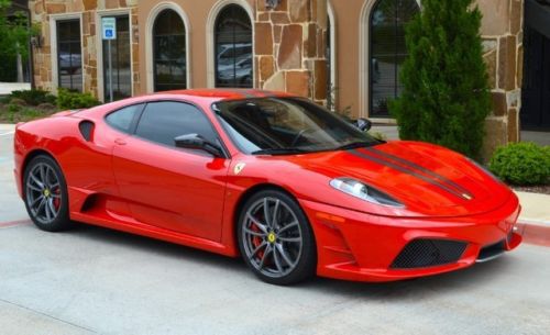 2008 ferrari 430 scuderia!!  red on black scud!!  like new!! upgraded sound!!