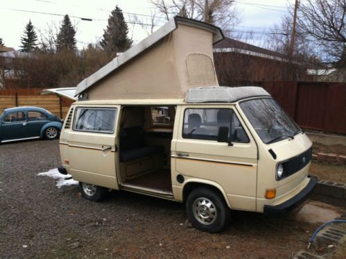 1980 volkswagen vanagon campmobile van camper 3-door 2.0l