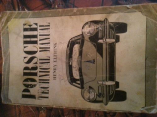 1965 Porshe Technical Manual Original, image 1
